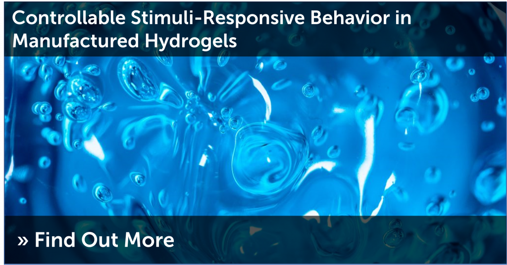 Controllable Stimuli-Responsive Behavior In Hydrogels | Teledyne ...